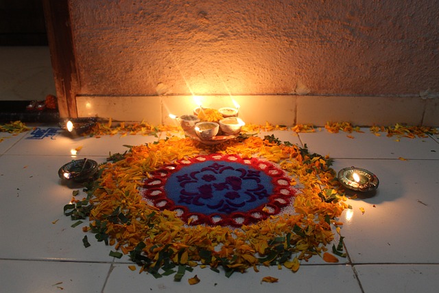 Conseils Vastu pour décorer votre maison avec Rangoli sur Diwali 2023
