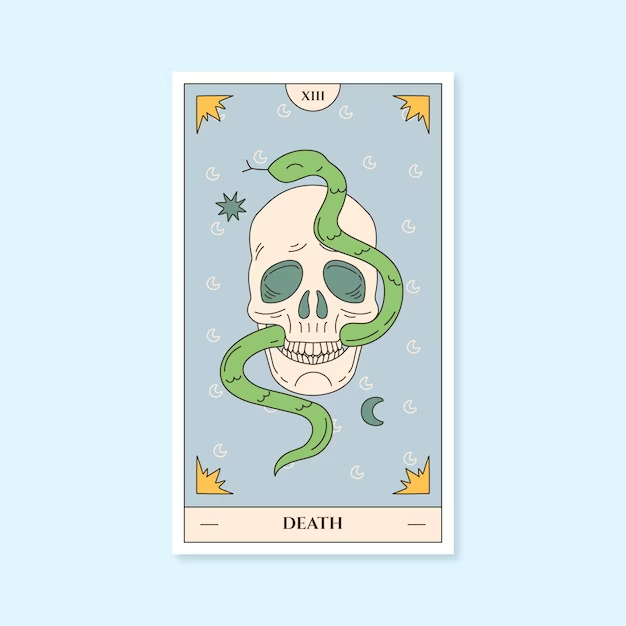 carte de tarot de la mort