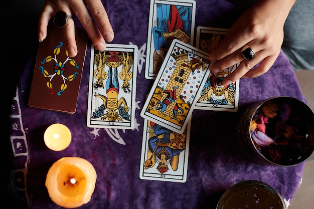 Prédictions des cartes de tarot