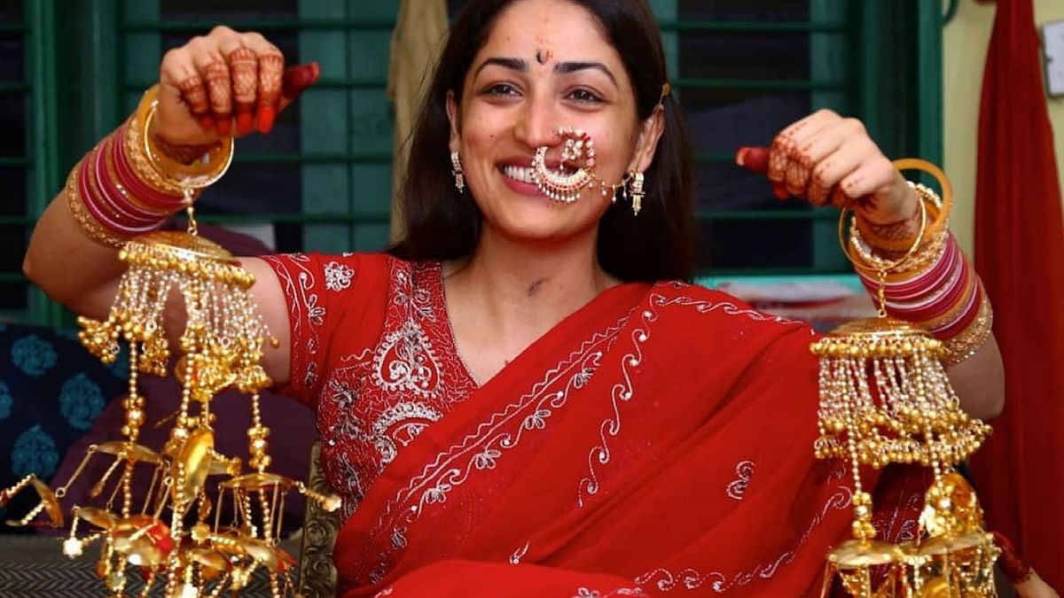 Twitter félicite Yami Gautam pour son mariage intime, simple et réel