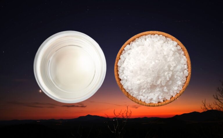 Comment faire le rituel du petit verre de vinaigre et de sel devenu viral